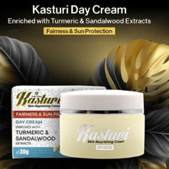 Kasturi Skin Nourishing Cream- Day Cream- Turmeric & Sandalwood 30g