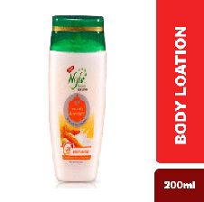Nyle Naturals Carrot Seed Oil & Pure Milk  Body Lotion  200ml