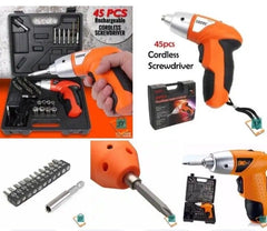 45pcs Electric Screwdriver Tool Set