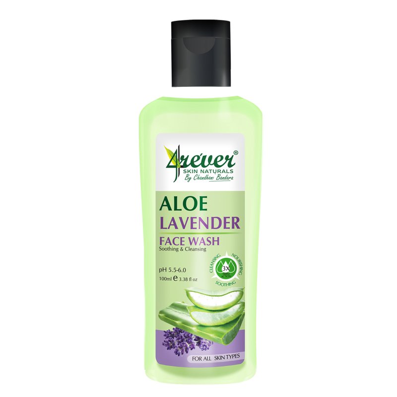 4rever Aloe Lavender Face Wash - 50ml - ShopXonline