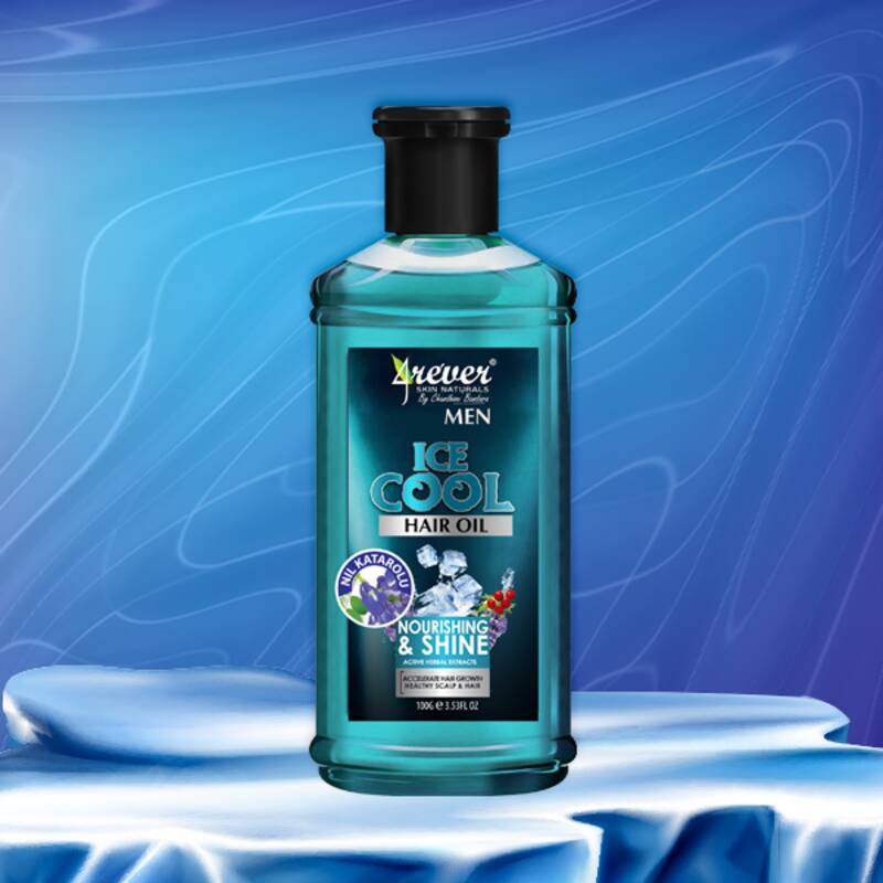 4rever Men Nil Katarolu Ice Cool Hair Oil - 100ml - ShopXonline