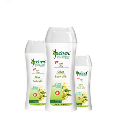 4rever Soft Silky Olive Body Milk - 100ml - ShopXonline