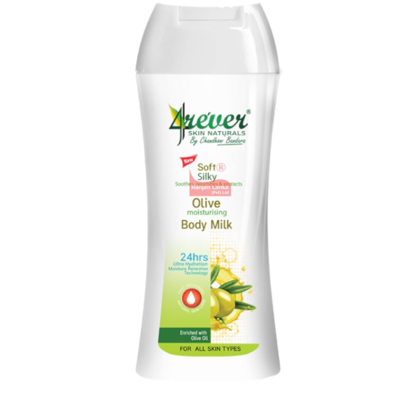 4rever Soft Silky Olive Brightening Body Milk - 200ml - ShopXonline