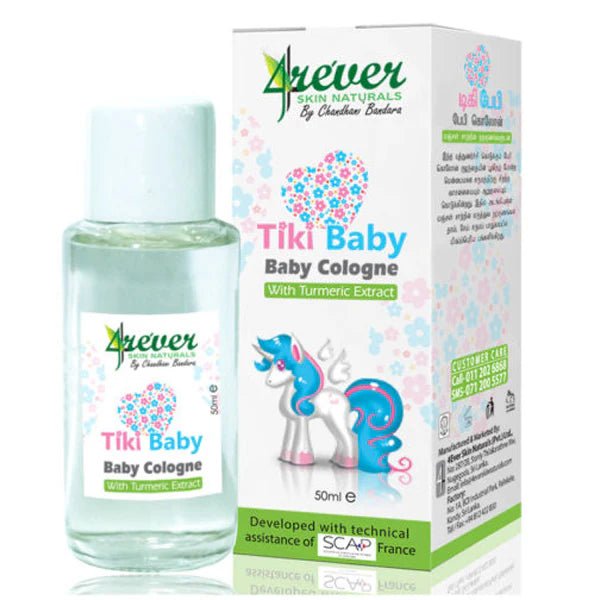 4rever Tiki Baby Cologne With Turmeric Extract - 100ml - ShopXonline