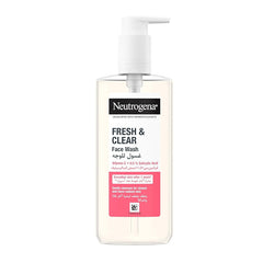 Neutrogena Fresh & Clear Facial Wash With Pink Grapefruit 200ml