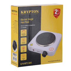 Krypton Electric Single Hot Plate