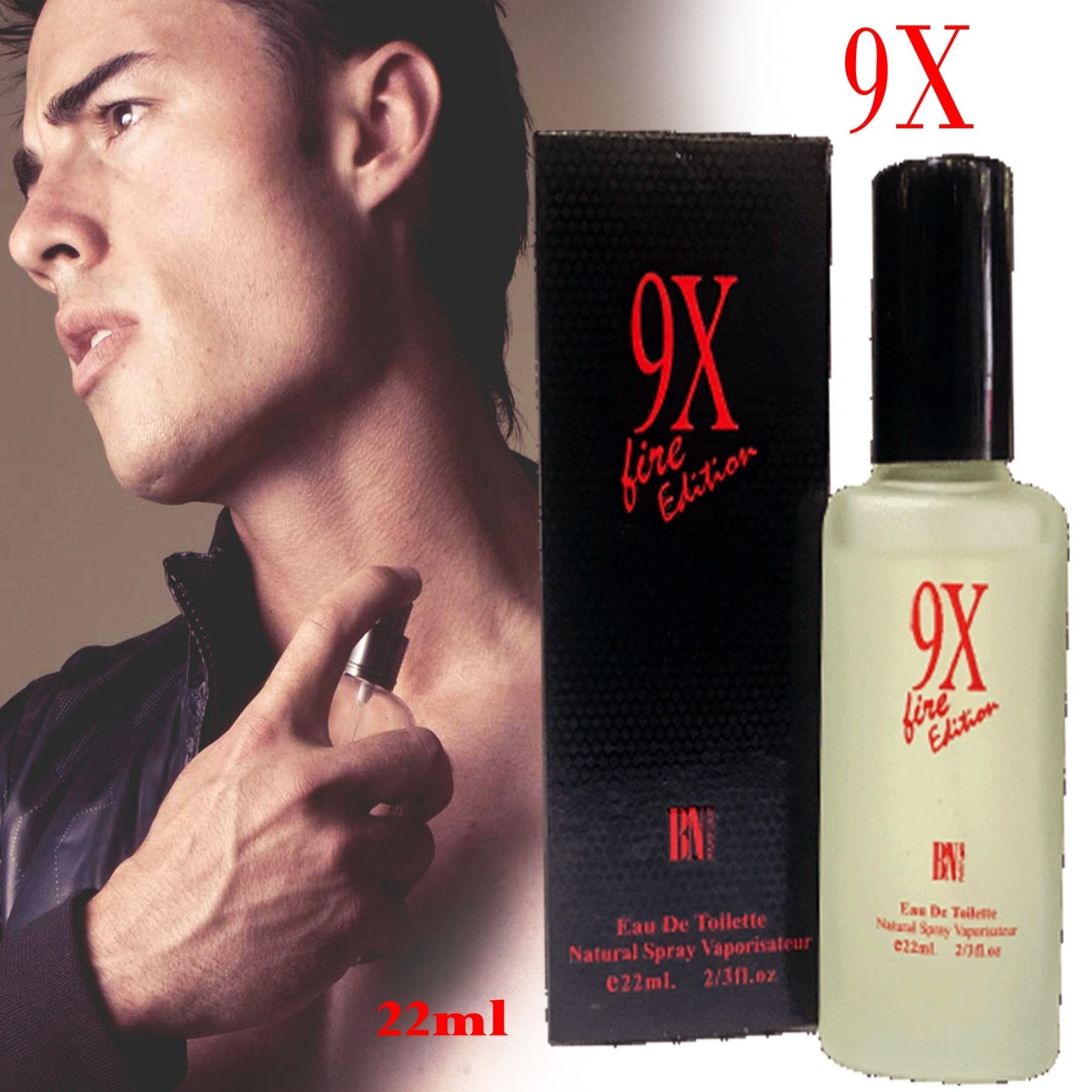 9X Eau De Toilette 22ml - ShopXonline