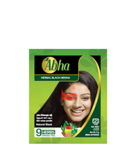 Abha Herbal Black Henna Powder Natural Black 21g