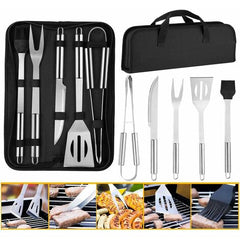 9pcs BBQ Tool Set High Quality Stainless Steel