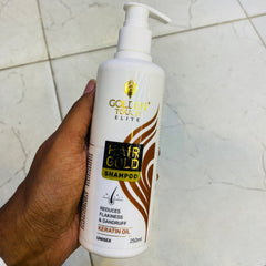 Golden Touch Elite Hair Gold Keratin Shampoo 250ml