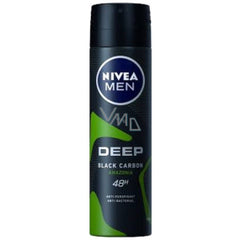 Nivea Men Deep Black Carbon deodorant spray 150 ml