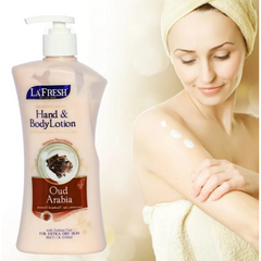 La' Fresh Oud Arabia Hand & Body Lotion 550ml