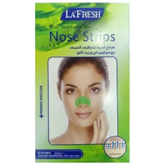 La Fresh Unisex Aloe Vera & Green Tea 10 Nose Strips