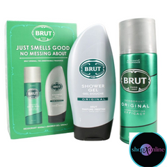 Brut Original Deodorant 200ml And Shower Gel 250ml Set