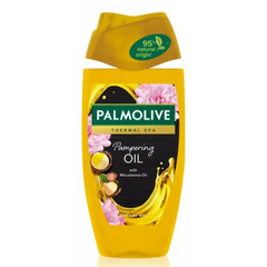 Palmolive Thermal Spa Pampering Oil With Macadamia Oil Shower Gel 400ml