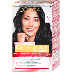 Loreal Paris Excellence Creme Hair Color Black 100 72ml