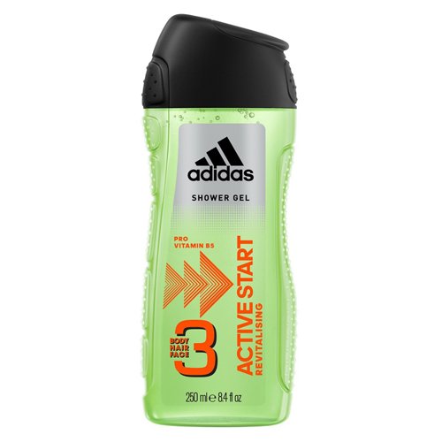 Adidas Active Start 3 in 1 Shower Gel - 250ml - ShopXonline