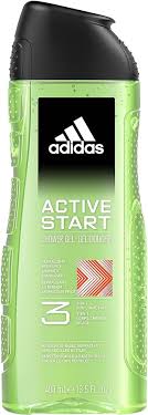 Adidas Active Start Shower Gel 1 In 3 - 400ml - ShopXonline