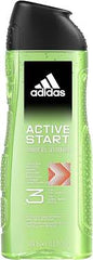 Adidas Active Start Shower Gel 1 In 3 - 400ml - ShopXonline