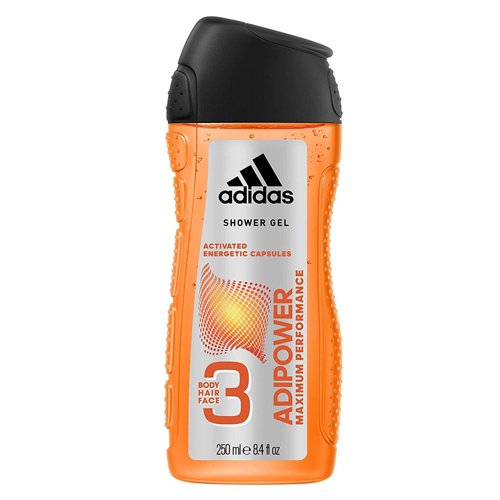 Adidas Adipower 3 in 1 Shower Gel - 250ml - ShopXonline