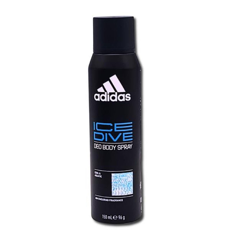 Adidas Ice Dive Deo Body Spray for Men 150ml - ShopXonline