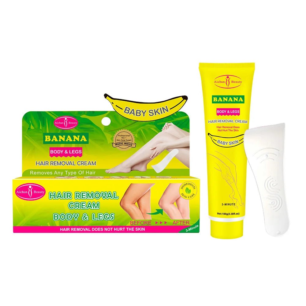 Aichun Beauty Banana Hair Removal Cream - 100g - ShopXonline