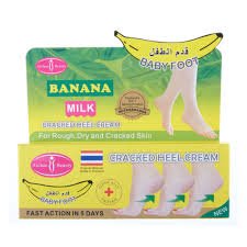 Aichun Beauty Banana Milk Cracked Heeel Cream 80g - ShopXonline