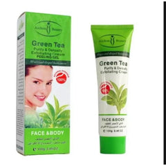 Aichun Beauty Green Tea Soft Clean Face & Body Peeling Gel - 100g - ShopXonline