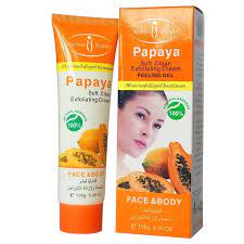 Aichun Beauty Papaya Soft Clean Face & Body Peeling Gel - 100g - ShopXonline