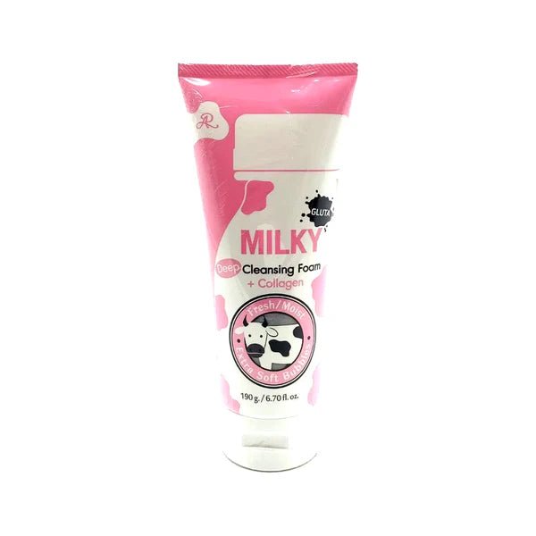 AR Milky Deep Cleansing Foam+ Collagen 190g - ShopXonline