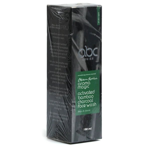 Aroma Magic Activated Bamboo Charcoal Face Wash 100ml - ShopXonline