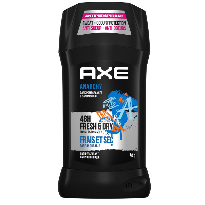 Axe Anarchy Fresh And Dry Deodorant Stick - 76g - ShopXonline
