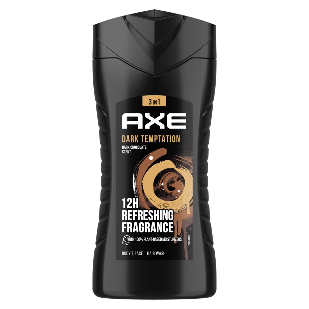 Axe Dark Temptation Dark Chocolate Shower Gel - 250ml - ShopXonline