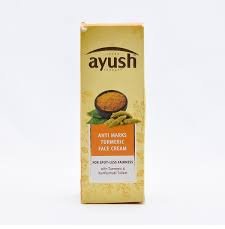 Ayush Anti Marks Turmeric Face Cream - 15ml - ShopXonline