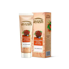 Ayush Face Cream With Saffron , kumkumadi Tailam & Vitamin C 50g - ShopXonline