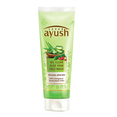 Ayush Oil Clear Aloe Vera Face Wash - 100ml - ShopXonline