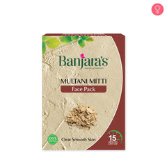 Banjara's Multani Mitti Face Pack Powder - 100g - ShopXonline