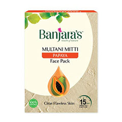 Banjaras multani mitti papaya face pack 100g - ShopXonline