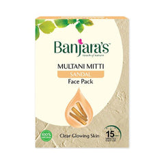 Banjaras multani mitti sandal face pack 100g - ShopXonline