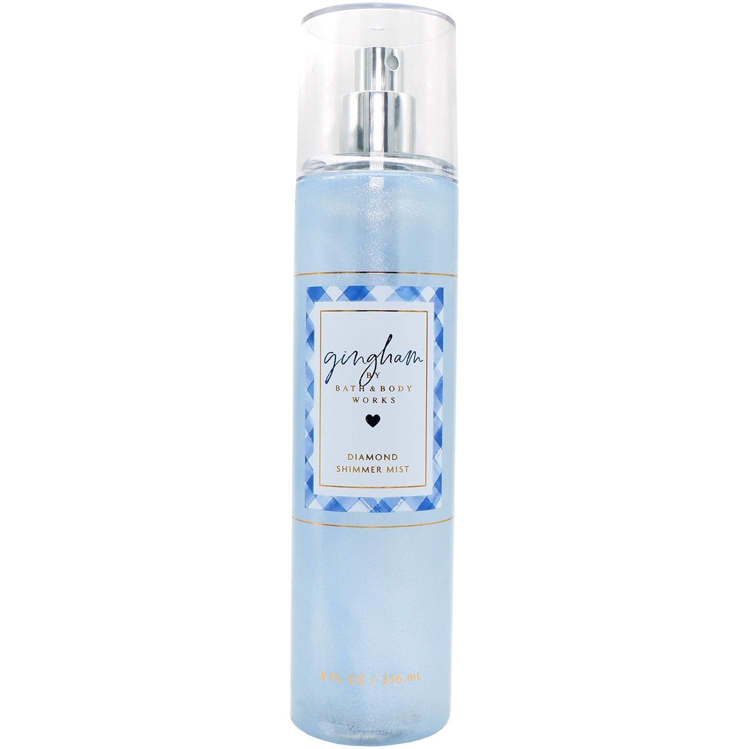 Bath And Body Works Gingham Diamond Shimmer Mist - 236ml - ShopXonline