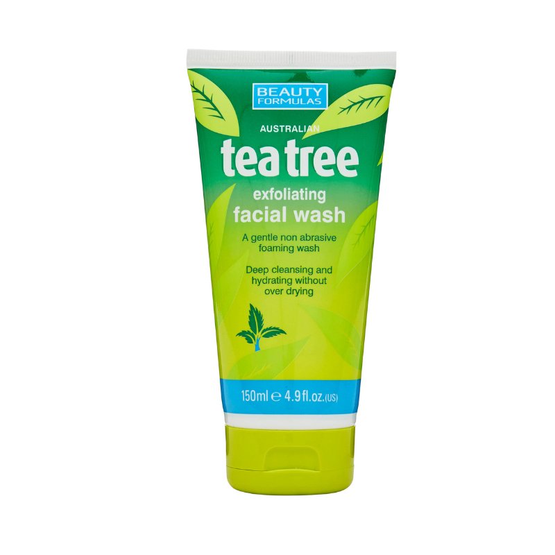Beauty Formulas Tea Tree Facial Wash - 150ml - ShopXonline