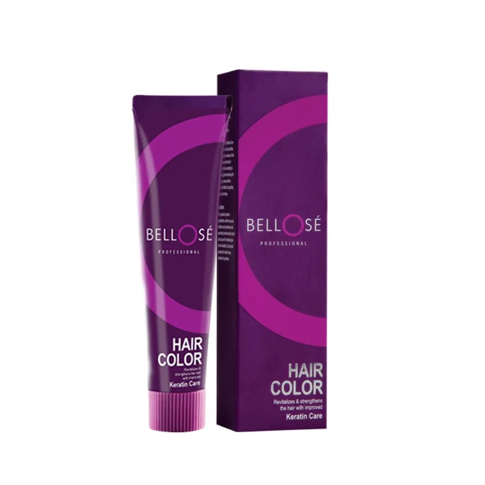 Bellose Hair Color 7.55 Light Reddish Mahogany - 60ml - ShopXonline