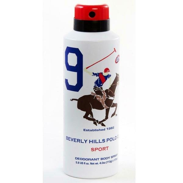 Beverly hills polo club sport 9 deodorant body spray 175ml - ShopXonline