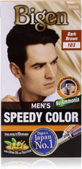 Bigen No.103 Dark Brown Men's Speedy Hair Color 40g - ShopXonline