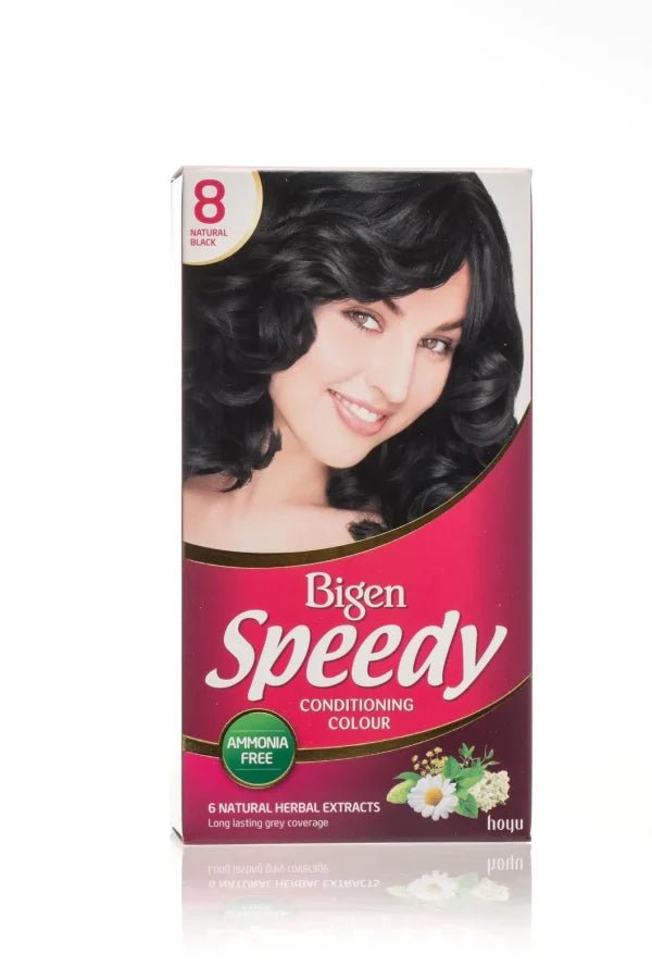 Bigen Speedy Ammonia Free Colour Natural Black No.8 - 40g - ShopXonline