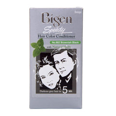 Bigen Speedy No.882 Brownish Black Hair Color Conditioner - 80g - ShopXonline