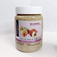 Bio Glow Apricot And Peach Face And Body Scrub - 500ml - ShopXonline