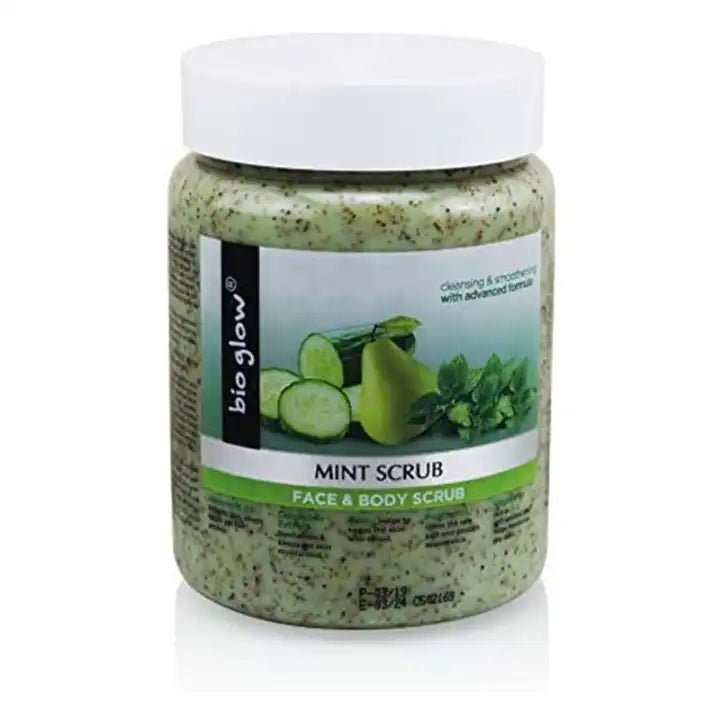 Bio Glow Mint Face and Body Scrub - 500ml - ShopXonline