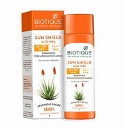 Biotique Sun Shield Aloe Vera Ultra Protective Lotion 30+ 120ml - ShopXonline