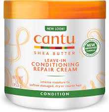 Cantu Shea Butter Argan Oil Leave - In Conditioning Repair Cream - 453g - ShopXonline